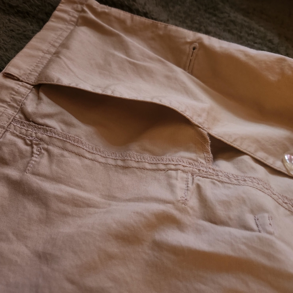 Arizona Women's Classic Beige Utility Jacket  Size M. - Picture 7 of 14